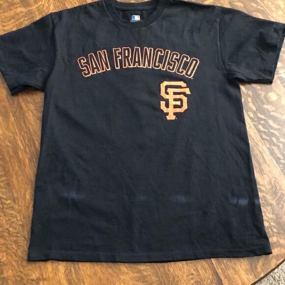 San Francisco Giants Black “Number 1 Dad” T Shirt - Picture 4 of 8